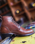Service Boot - 6.5 E - Brown Veg Tan - Corded Lace