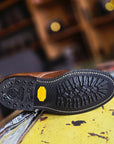 Service Boot - 6.5 E - Brown Veg Tan - Corded Lace
