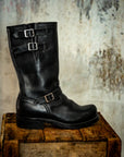 ReBoot - The Classic - Double Buckle Shaft- Black - 10 EEE