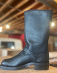 Heritage Engineer Rider - Black Oil Tan - 9.5 E