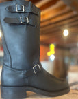 Heritage Engineer Rider - Black Oil Tan - 9.5 E
