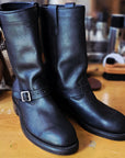 Heritage J. Leckie Rider - Black Oil Tan - 8.5 E