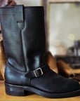 Heritage J. Leckie Rider - Black Oil Tan - 8.5 E
