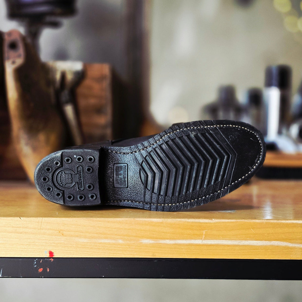 Heritage J. Leckie Rider - Black Oil Tan - 8.5 E