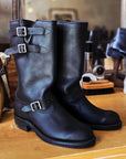 Heritage Engineer Rider - Black Oil Tan - 9.5 E