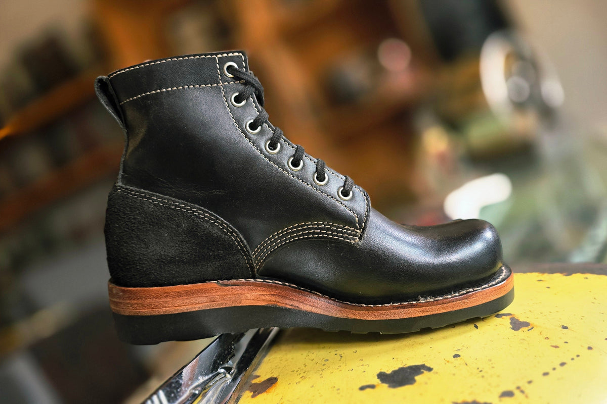 Toughie - Black Oil Tan - 7 EE