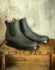 Whole-cut Chelsea Boot - Charcoal Nubuck - Blackout Edge