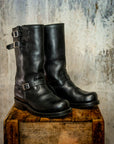 ReBoot - The Classic - Double Buckle Shaft- Black - 10 EEE