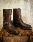 ReBoot - Rebel Jr. Buckle - Brown Oiled Nubuck - 7 E