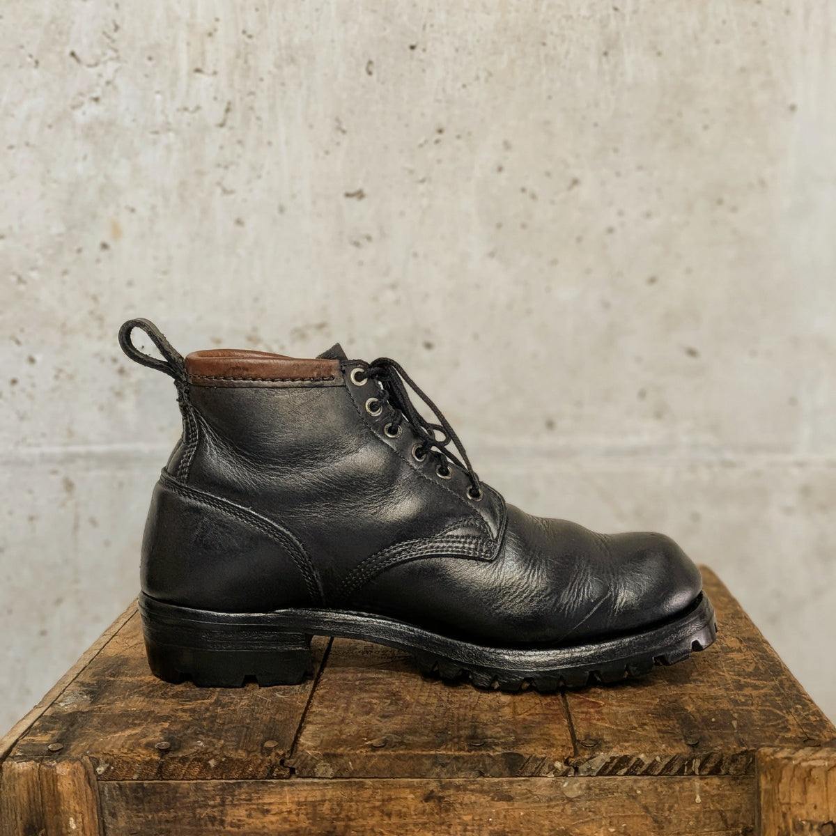 ReBoot - Toughie - Black Oil Tan - 10.5 D