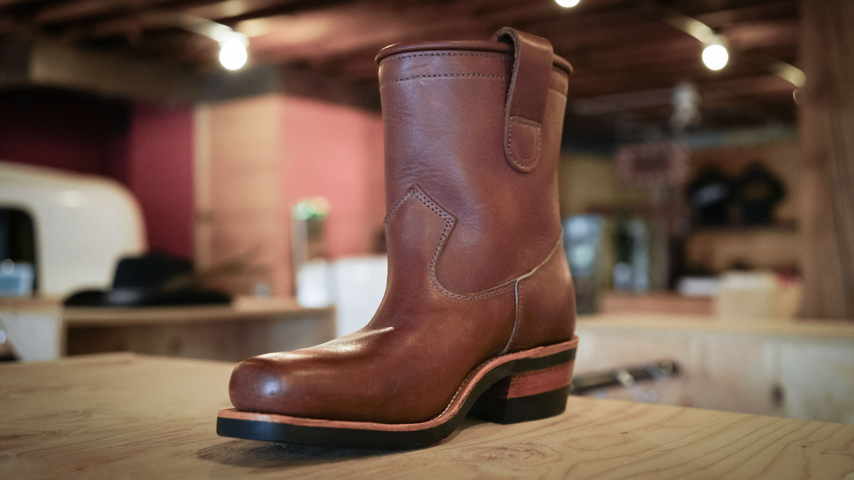 Ride Boot - Brown Oil Tan - 4 E
