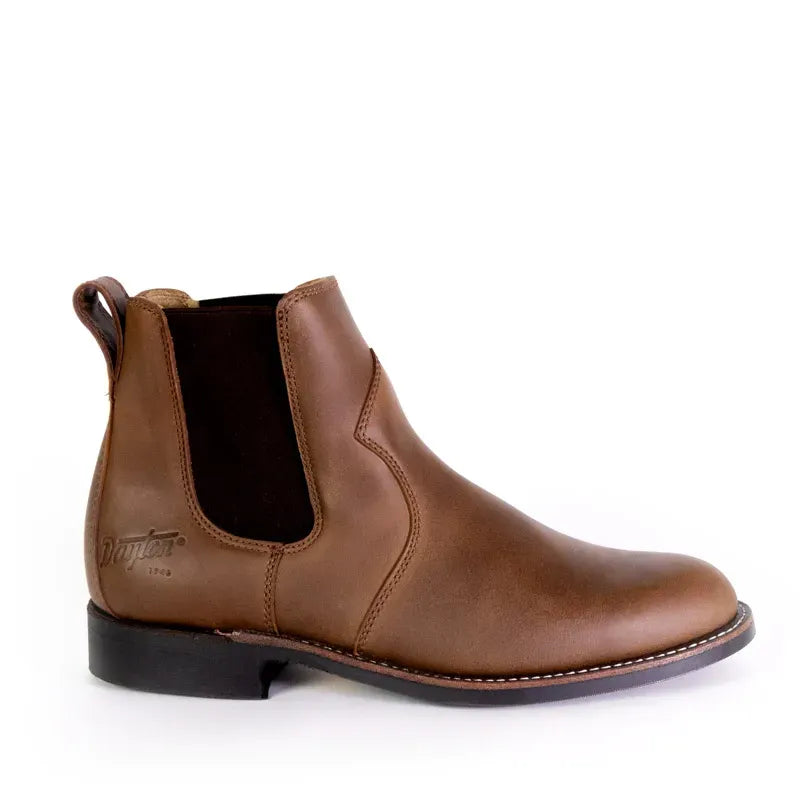 Aurora Round Toe Boot - Brown Pullup - Boots